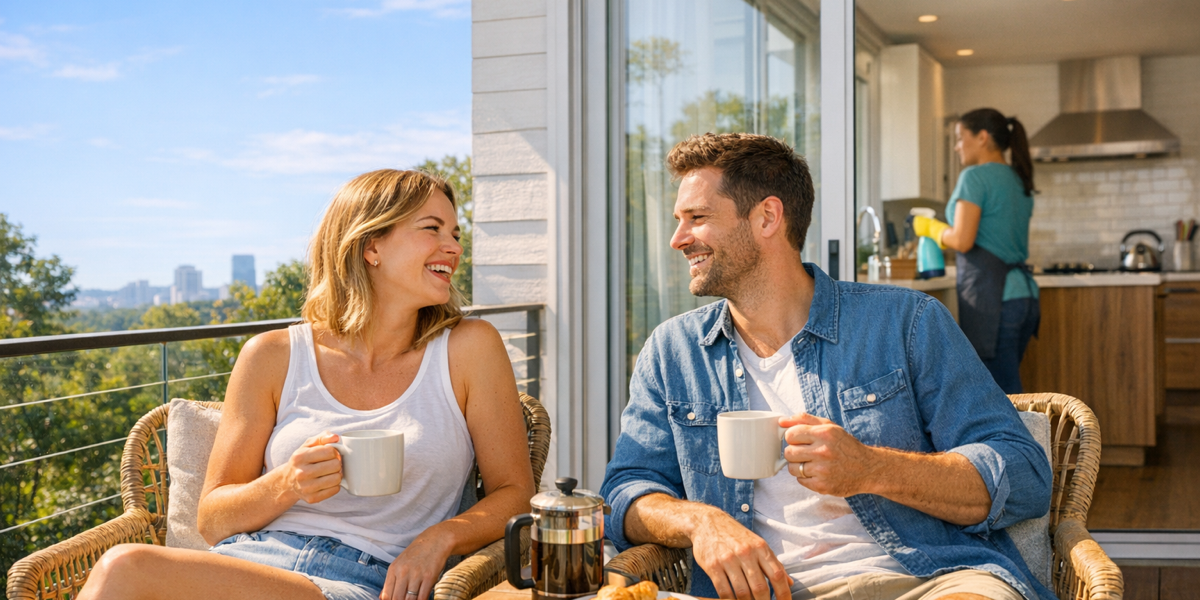 How Busy Austin Professionals Save 20+ Hours a Month with Recurring Cleaning